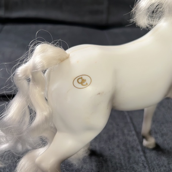Vintage 1992 Grand Champions Stallion Model Horse Figure Realistic Marchon - Picture 4 of 7